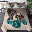 Musical Pug Bedding Set 
