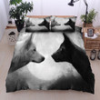 Wolf And Moon Bedding Set 