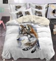 Indian Wolf Feather Bedding Set 
