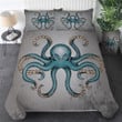 Green Octopus Bedding Set All Over Prints
