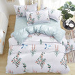 Leaves And Bird Bedding Set All Over Prints