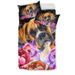 Boxer And Flower Bedding Set Iy58409 Fuct2908