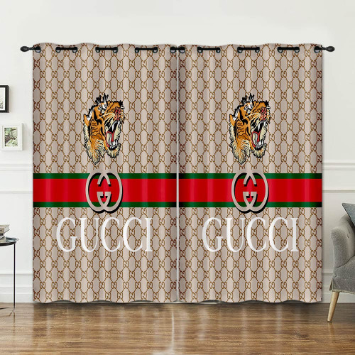 Gucci Tiger bathroom curtain