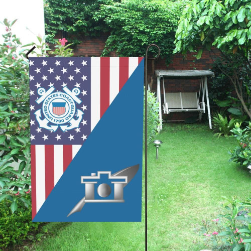 Uscg Public Affairs Specialist Pa Garden Flag / Yard Flag 12 Inches X 18 Inches