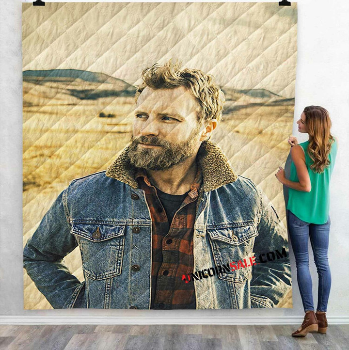 Famous Person Dierks Bentley D 3D Customized Personalized Quilt Blanket