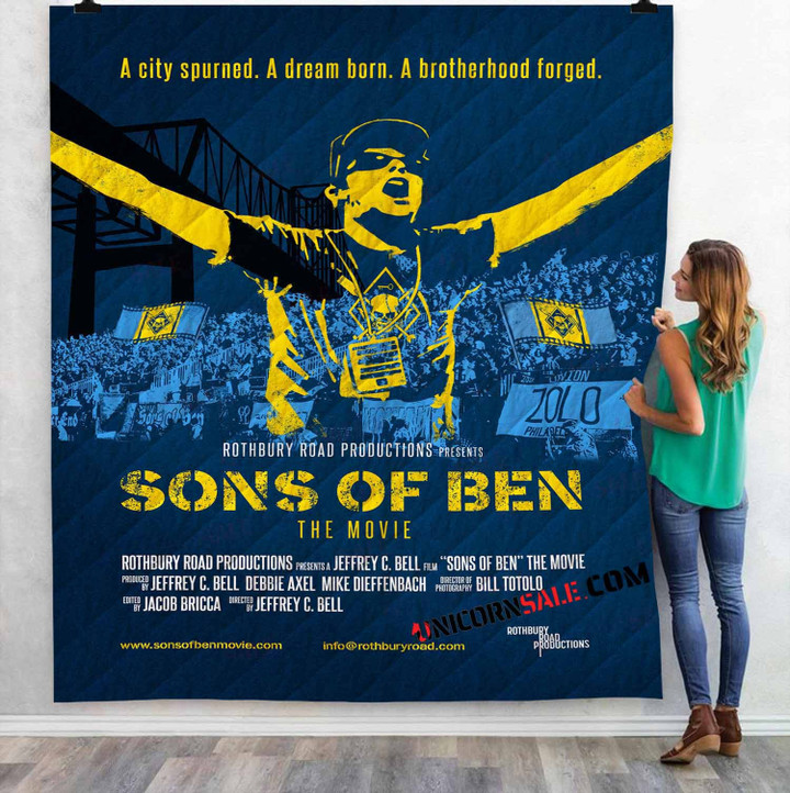 Netflix Movie Sons of Ben d 3D Customized Personalized Quilt Blanket