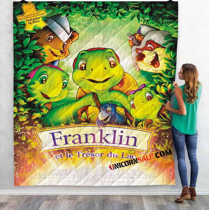 Cartoon Movies Franklin D 3D Customized Personalized Quilt Blanket
