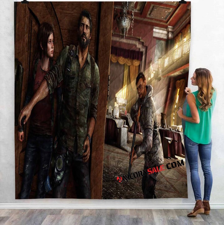 PS3 Game The Last of Us N 3D Customized Personalized Quilt Blanket