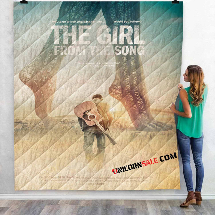 Netflix Movie The Girl from the Song d 3D Customized Personalized Quilt Blanket