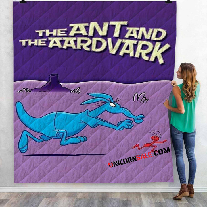 Cartoon Movies The Ant and the Aardvark D 3D Customized Personalized Quilt Blanket