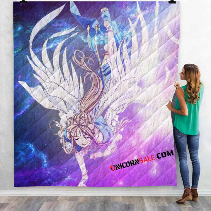 Cartoon Movies Oh My Goddess! D 3D Customized Personalized Quilt Blanket
