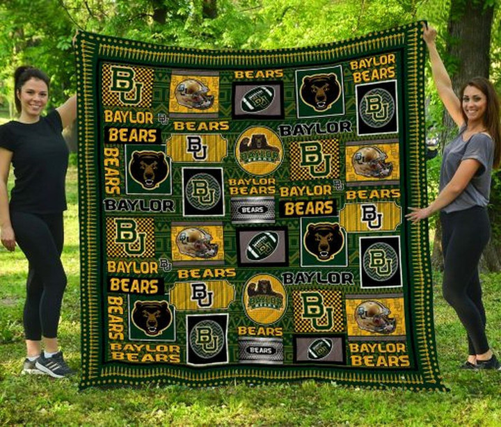 Ncaa Baylor Bears Quilt Blanket #288