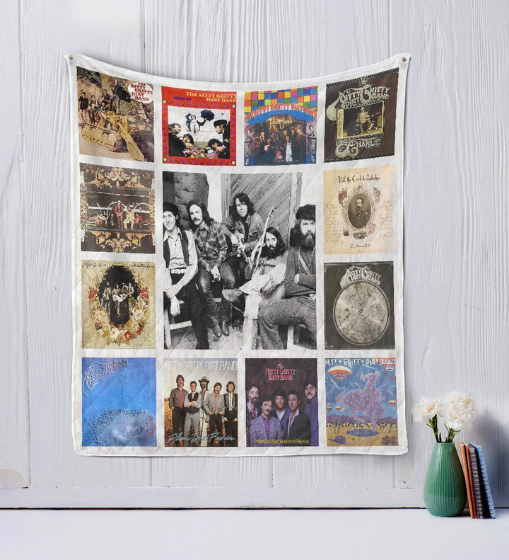 Nitty Gritty Dirt Band Two Quilt Blanket