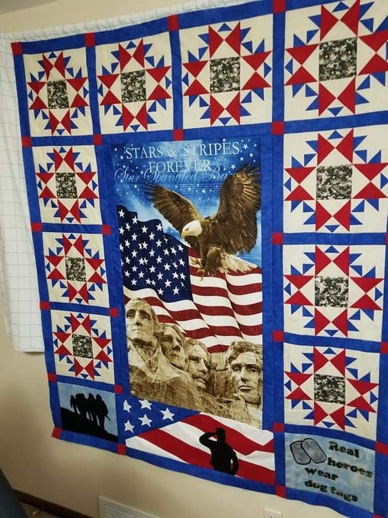 America Cla180619 Quilt Blanket