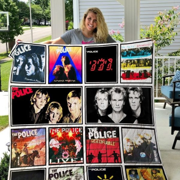 The Police Quilt Blanket
