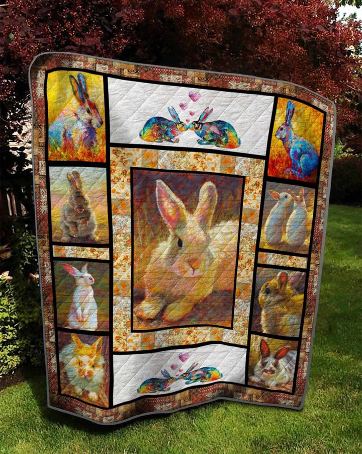 Rabbit The Cutiest Thing Quilt Blanket Dhc3112349Td