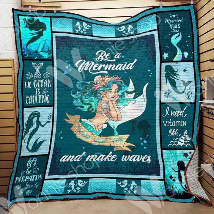 Mermaid Quilt Blanket Dhc0602750Td
