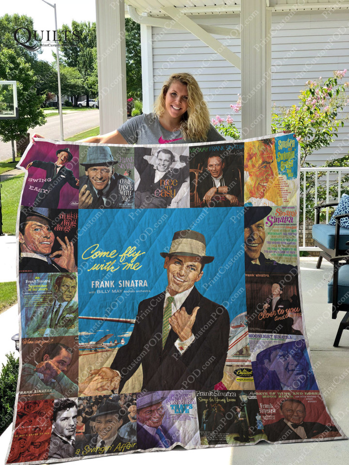Frank Sinatra Albums Quilt Blanket For Fans Ver 17