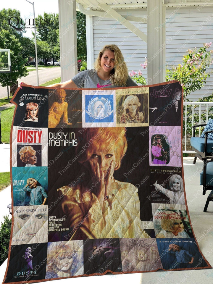 Dusty Springfield Albums Quilt Blanket For Fans Ver 17