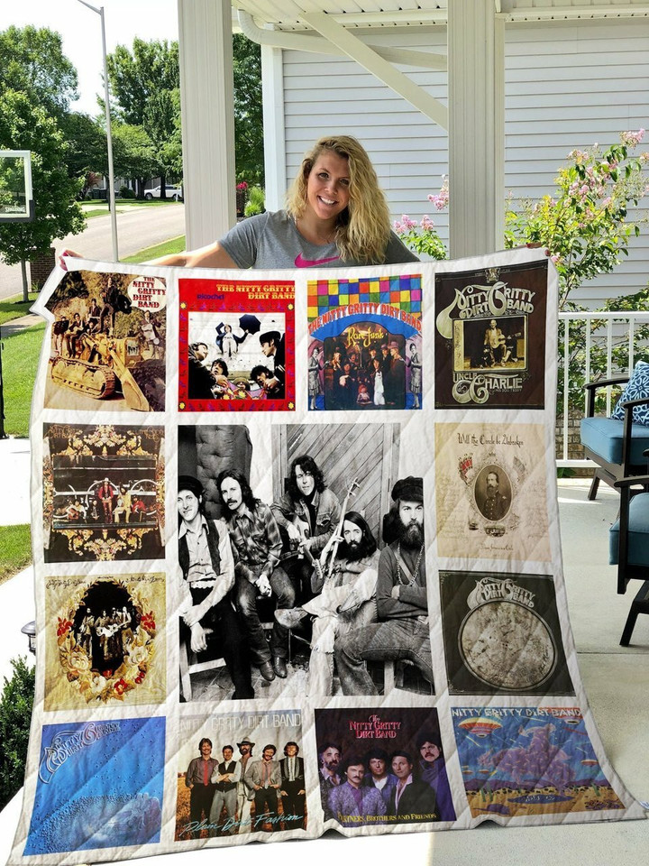 Nitty Gritty Dirt Band 2 Customize Quilt Blanket Design By Exrain.Com