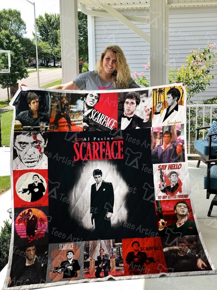 Scarface Quilt Blanket 0635