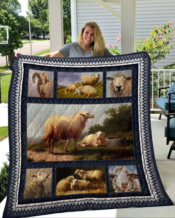 Sheep Quilt Blanket Dhc291197Vt
