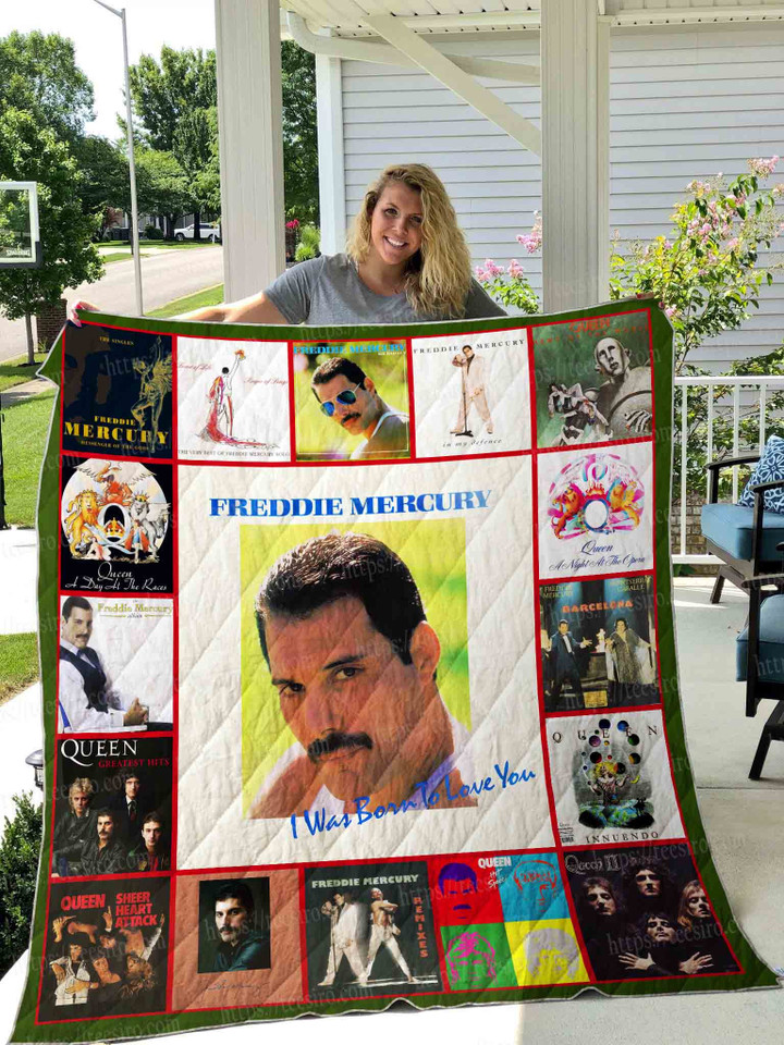 Freddie Mercury Quilt Blanket 02
