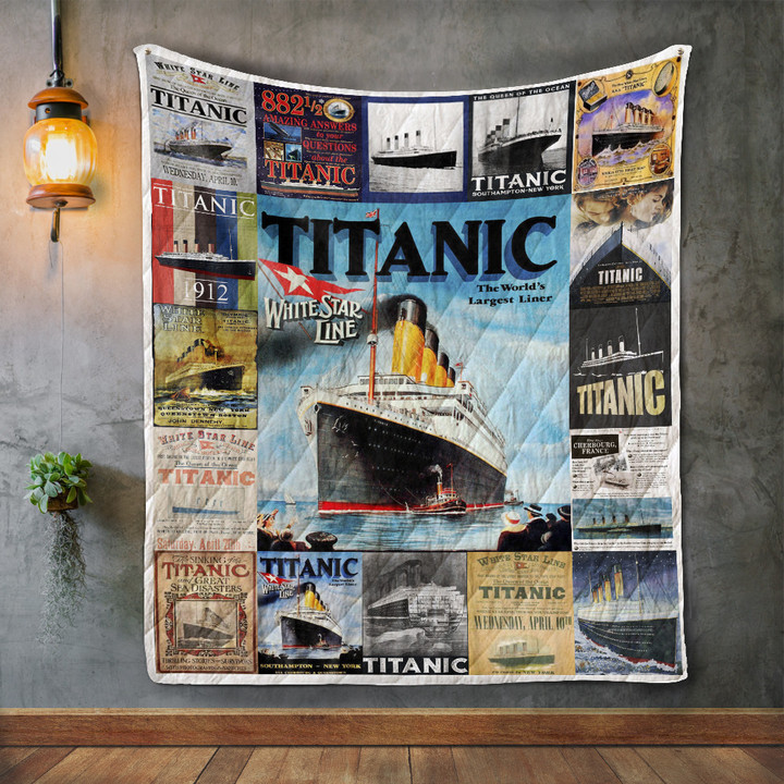 Titanic Album Covers Quilt Blanket
 
190+ Customer Reviews