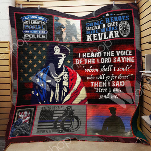 Police Officer Who Will Go For Them Quilt Blanket Great Customized Gifts For Birthday Christmas Thanksgiving Perfect Gifts For Police Officer
 
190+ Customer Reviews