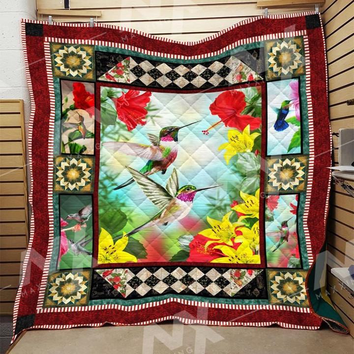 Hummingbird Quilt Blanket Dhc0910364Vt