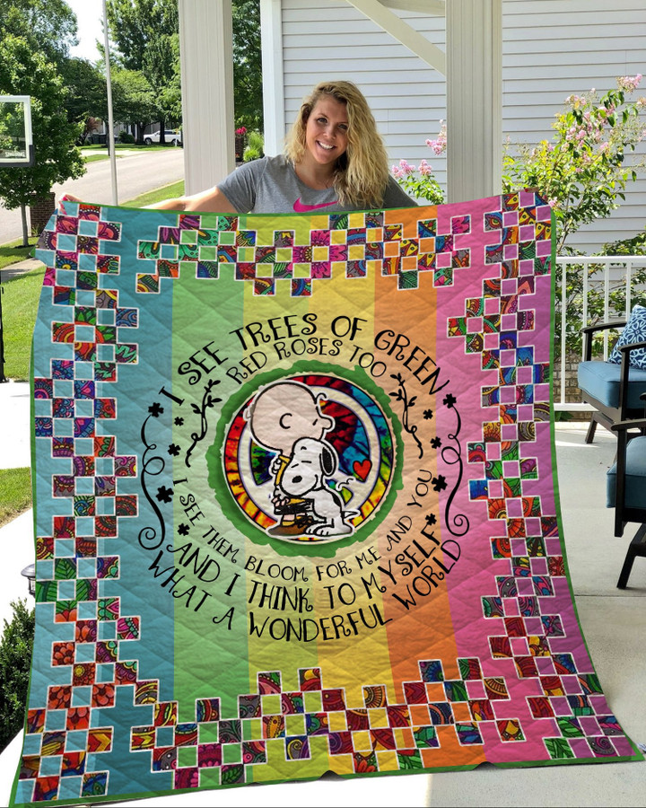 Snoopy Peace Quilt – Quilt