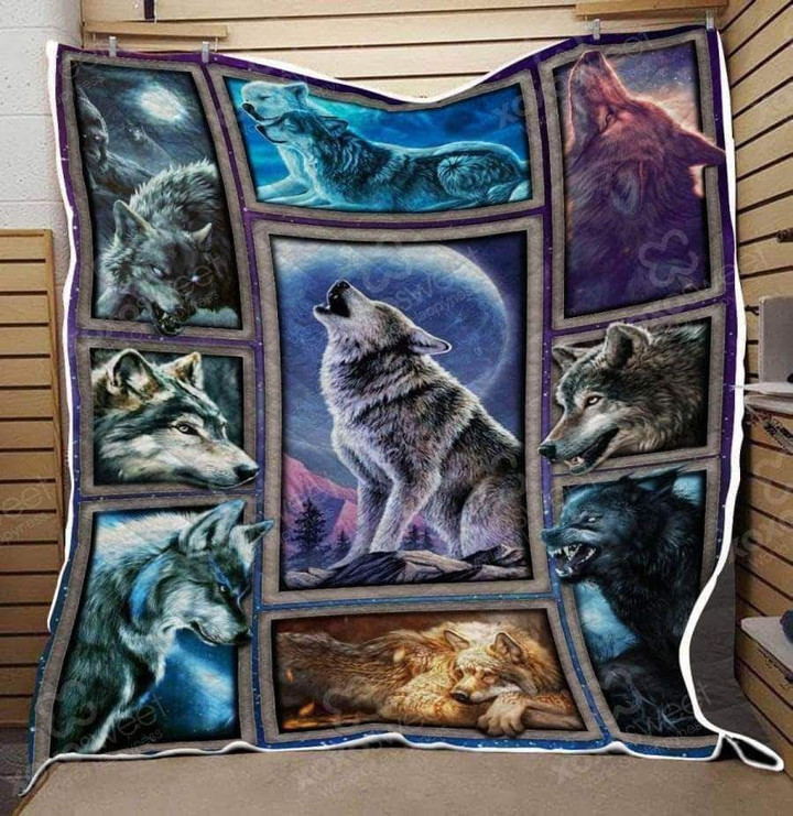 Wolf V1 3D Customized Quilt