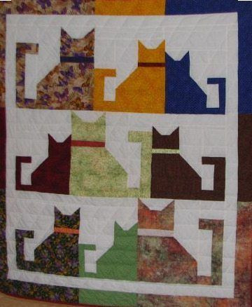 Cats Clm1910023Q Quilt Blanket