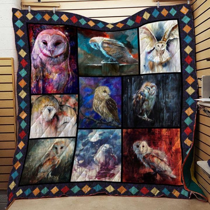 Mp2101 – Owl – The Colorful Lovely Owl – Quilt