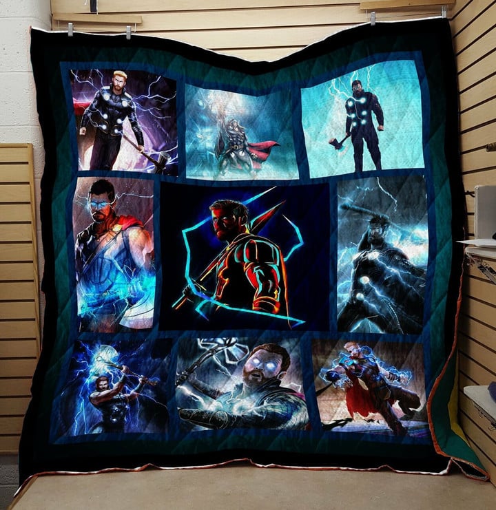 Thor Superhero Quilt Design By Exrain