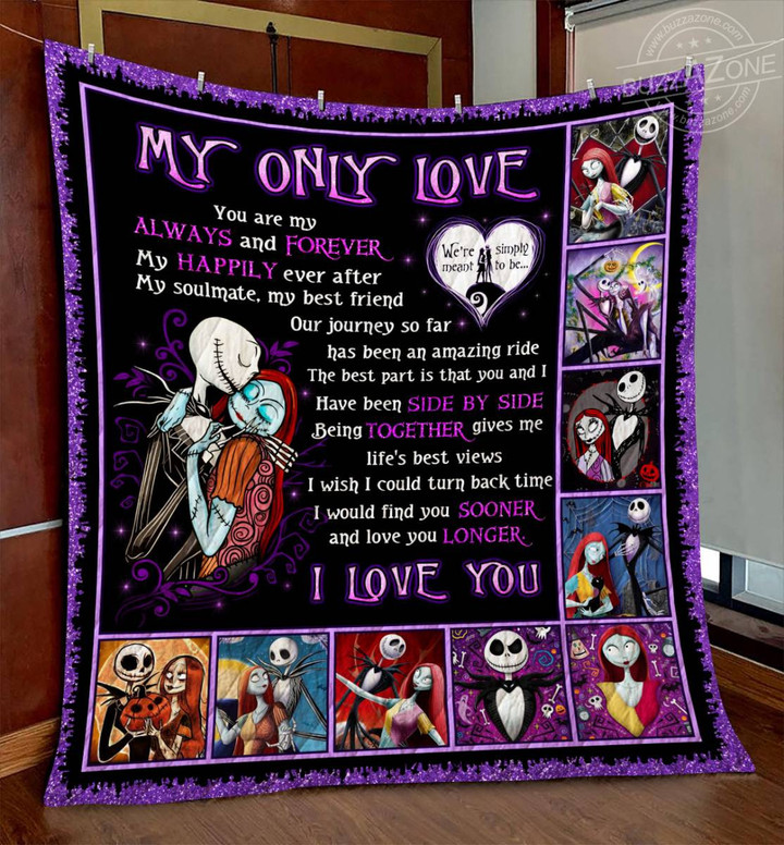 Nightmare My Love Side By Side Quilt Gg