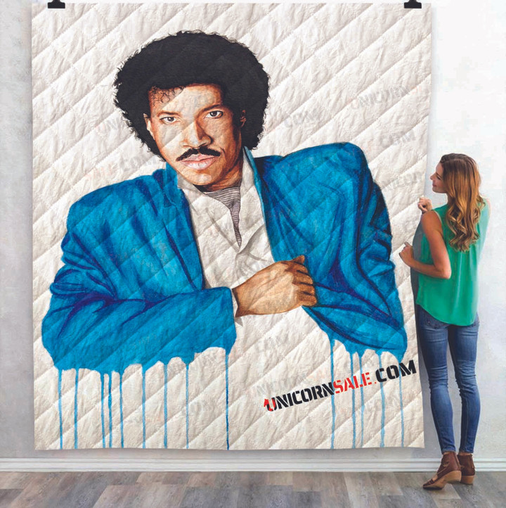 Musical Artists '80s Lionel Richie 1D 3D Customized Personalized Quilt Blanket