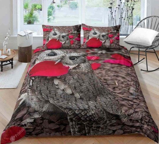 Owl Heart Clm0312156B Bedding Sets