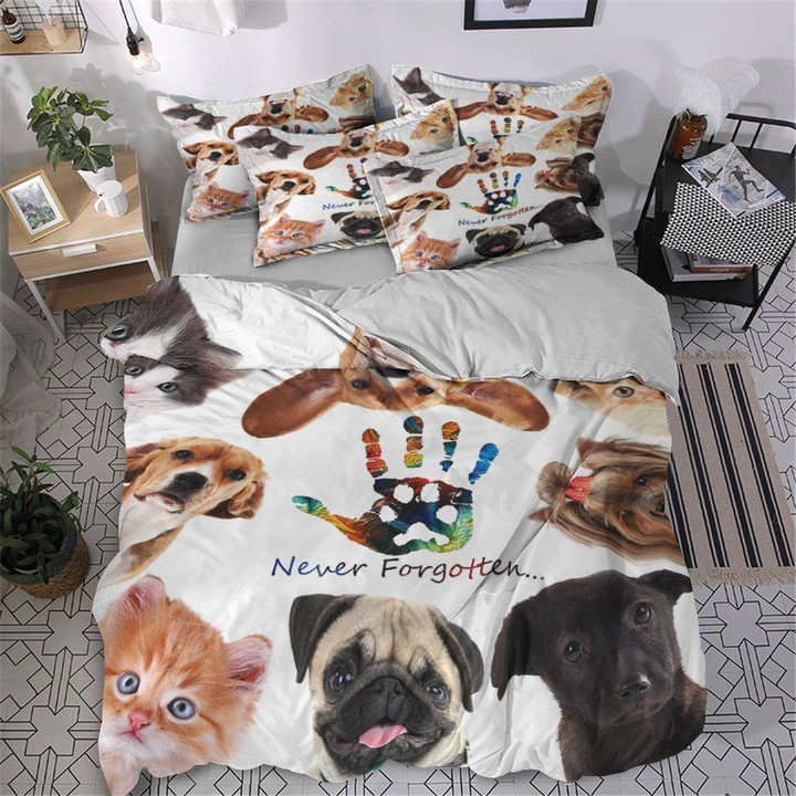 Dog And Cat Tt290825T Cotton Bed Sheets Spread Comforter Duvet Cover Bedding Sets