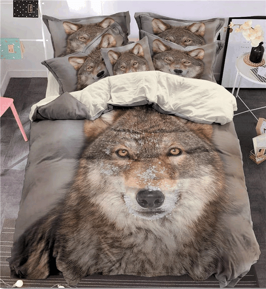 Grey Wolf Bedding Set 