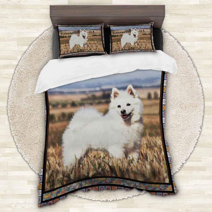 American Eskimo Cute Bedding Set 