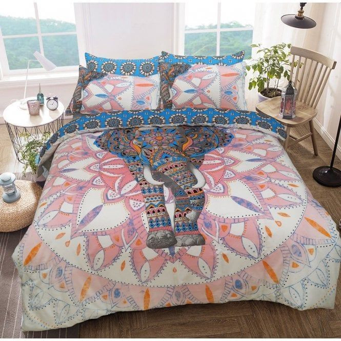 Elephant Mandala Bedding Set 