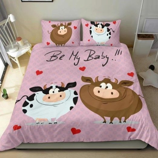 Cow Love Bedding Set 