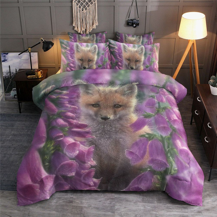 Foxgloves Fox Bedding Set 
