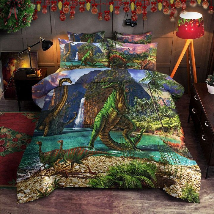 The Land Of The Dinosaurs Bedding Set 