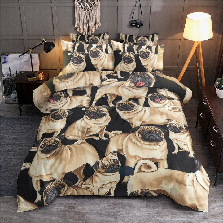 Pug Bedding Set 