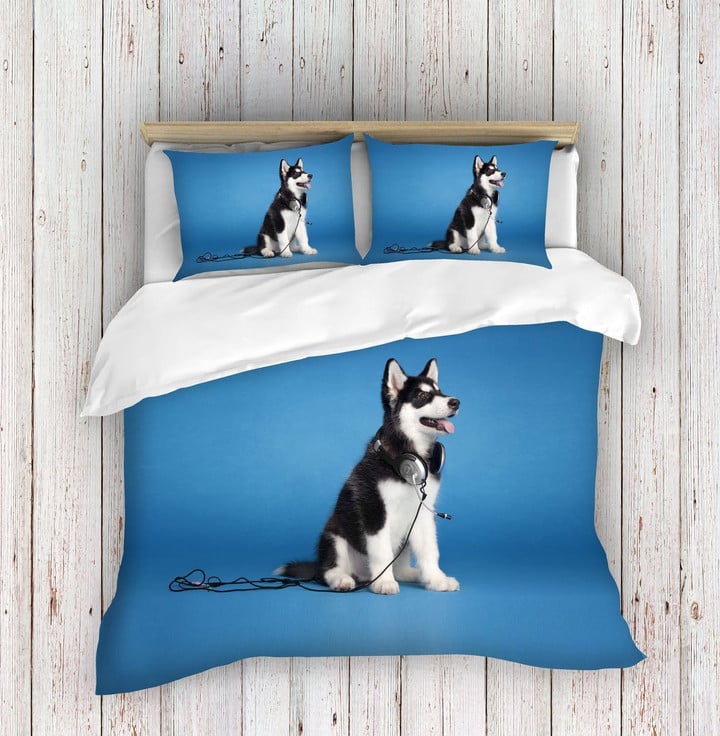 Husky Blue Bedding Set 