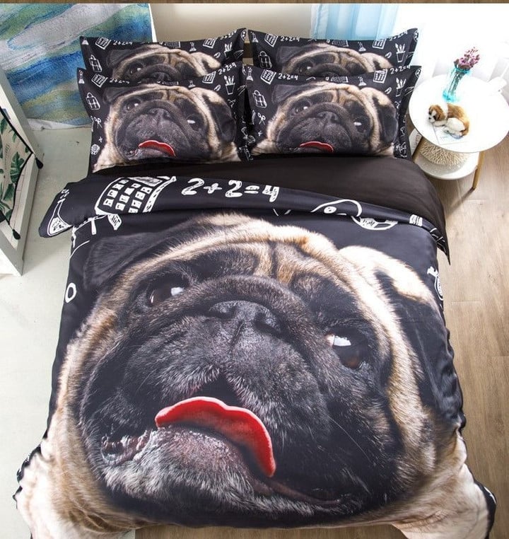 Pug Bedding Set 
