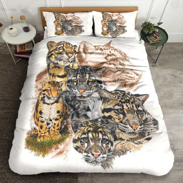 Clouded Leopard Bedding Set 