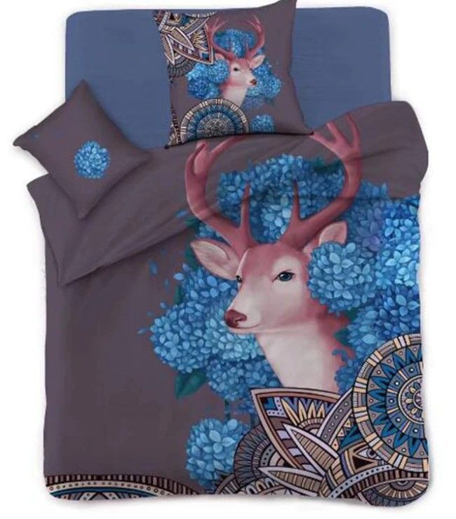 Mandala Deer Bedding Set 